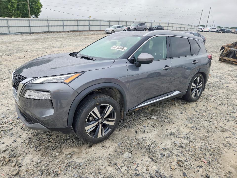 61123466 :رقم المزاد ، 5N1AT3CA0MC771950 vin ، 2021 Nissan Rogue مزاد بيع