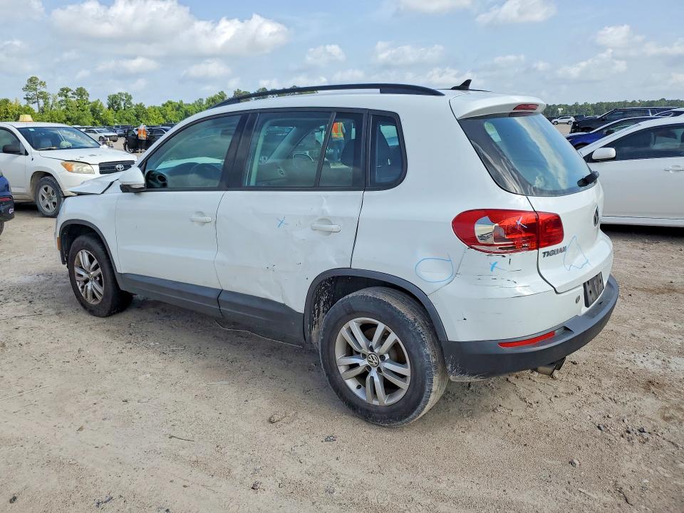 2015 Volkswagen Tiguan მანქანა იყიდება აუქციონზე, vin: WVGAV7AX2FW518896, აუქციონის ნომერი: 61879556