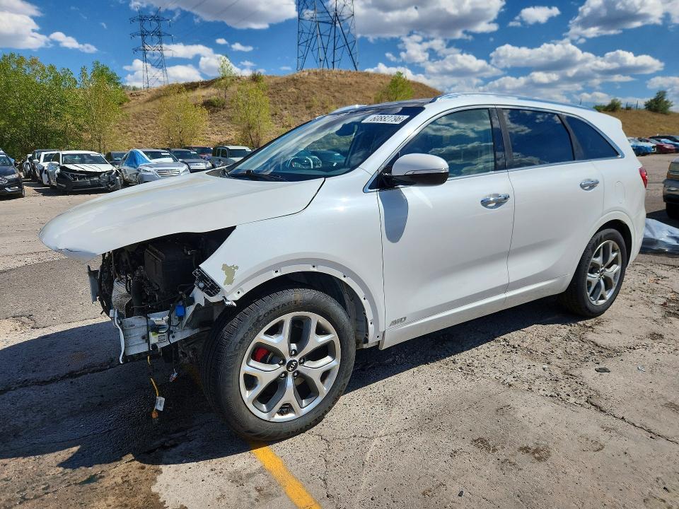 60882796 :رقم المزاد ، 5XYPKDA5XKG503414 vin ، 2019 Kia Sorento مزاد بيع