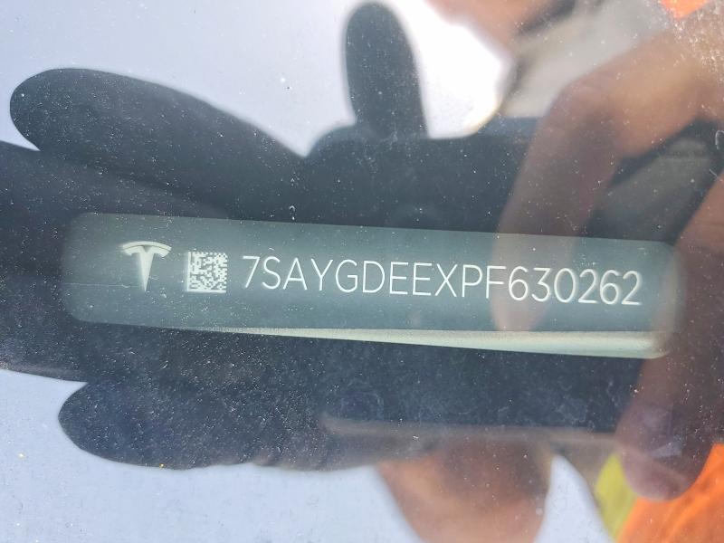 Auction sale of the 2023 Tesla Model Y, vin: 7SAYGDEEXPF630262, lot number: 62603326