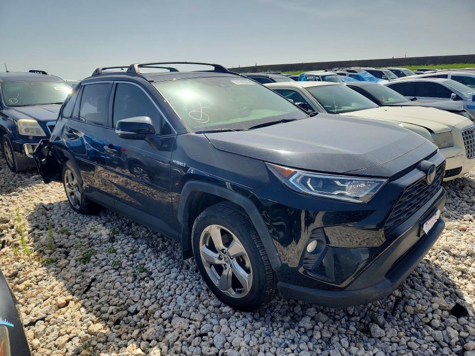 2021 Toyota Rav4 Hybrid მანქანა იყიდება აუქციონზე, vin: JTMB6RFV4MD007594, აუქციონის ნომერი: 61040236