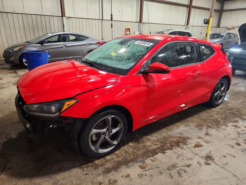 Aukcja sprzedaży 2019 Hyundai Veloster, vin: KMHTG6AF6KU016967, numer aukcji: 62035876