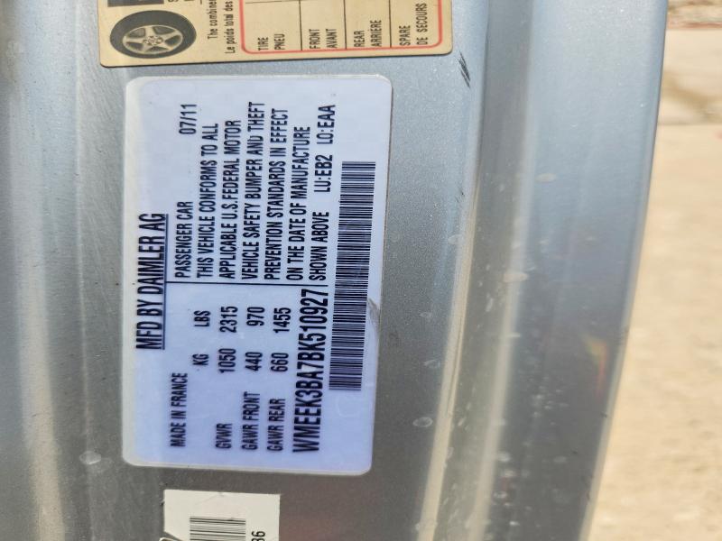 Aukcja sprzedaży 2011 Smart Fortwo, vin: WMEEK3BA7BK510927, numer aukcji: 61959536