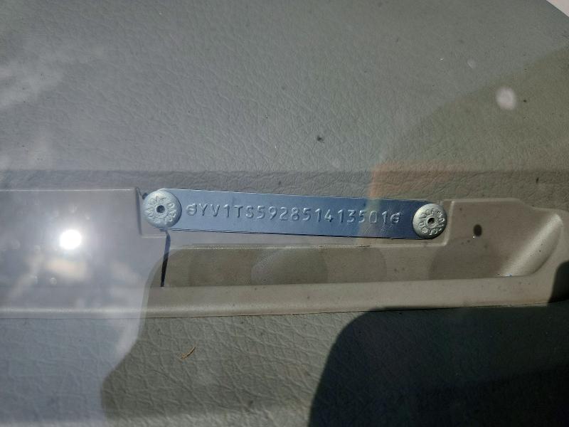 62265376 :رقم المزاد ، YV1TS592851413501 vin ، 2005 Volvo S80 مزاد بيع