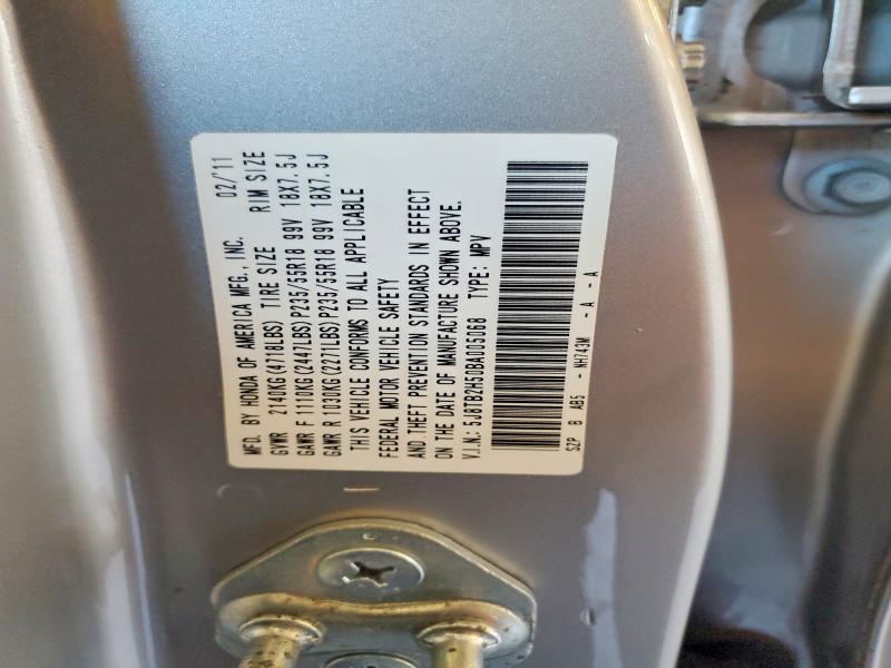 Продаж на аукціоні авто 2011 Acura Rdx, vin: 5J8TB2H50BA005068, номер лоту: 62442016