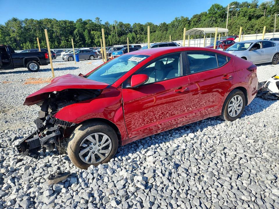 2019 Hyundai Elantra მანქანა იყიდება აუქციონზე, vin: 5NPD74LF9KH434489, აუქციონის ნომერი: 61196126