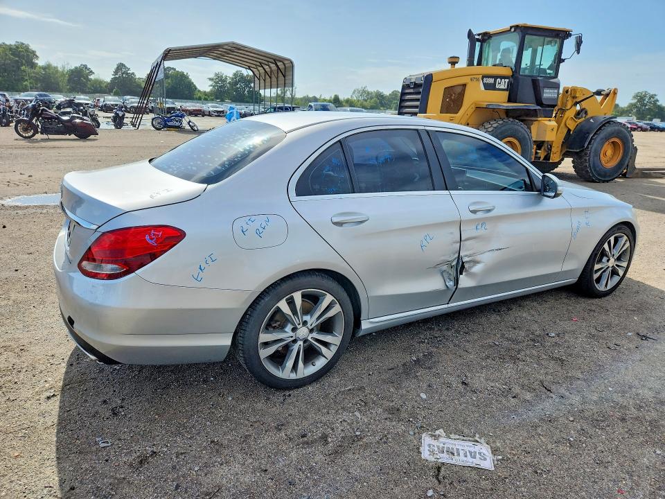61910966 :رقم المزاد ، 55SWF4JB1FU085116 vin ، 2015 Mercedes-benz C مزاد بيع