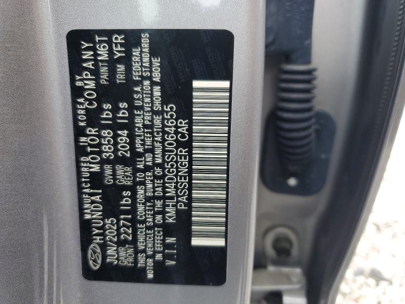 2025 Hyundai Elantra მანქანა იყიდება აუქციონზე, vin: KMHLM4DG5SU064655, აუქციონის ნომერი: 60456276