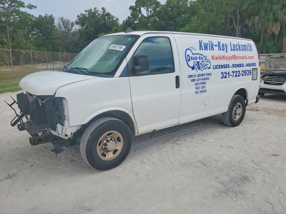 Aukcja sprzedaży 2019 Chevrolet Express 2500, vin: 1GCWGAFG2K1260025, numer aukcji: 59653196