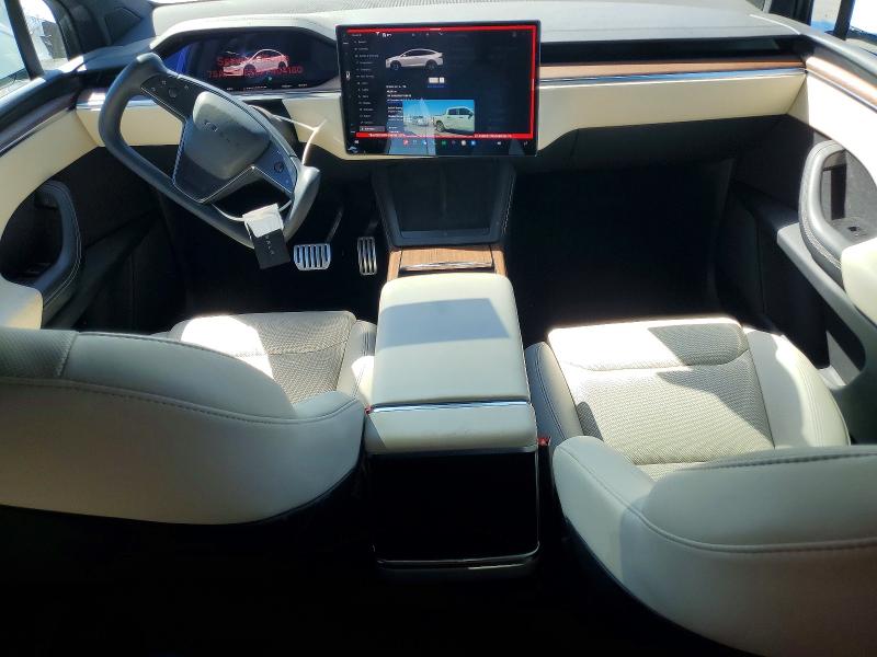 61587186 :رقم المزاد ، 7SAXCDE58PF404180 vin ، 2023 Tesla Model X مزاد بيع