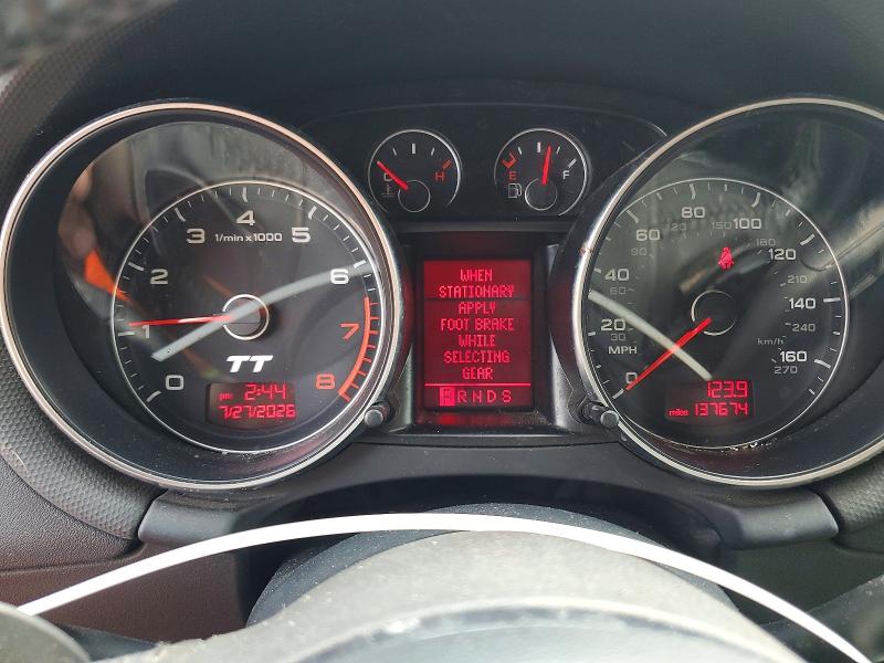 Aukcja sprzedaży 2008 Audi Tt, vin: TRUMF38J281026979, numer aukcji: 62835326