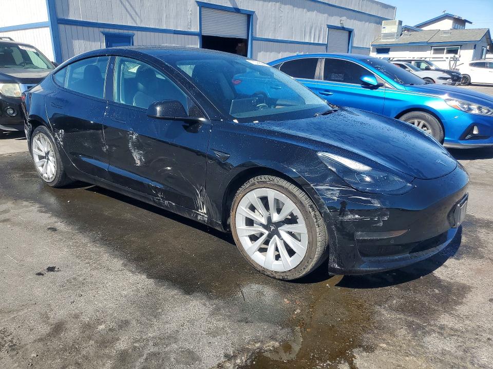 2022 Tesla Model 3 მანქანა იყიდება აუქციონზე, vin: 5YJ3E1EB8NF305124, აუქციონის ნომერი: 60483316