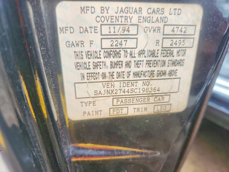 Продажа на аукционе авто 1995 Jaguar Xjs, vin: SAJNX2744SC198364, номер лота: 61179726