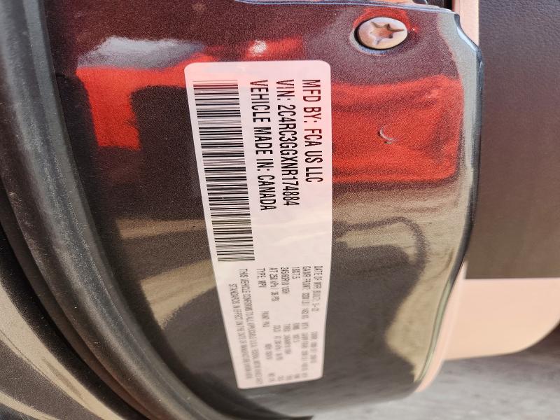 Aukcja sprzedaży 2022 Chrysler Pacifica, vin: 2C4RC3GGXNR174884, numer aukcji: 62234056