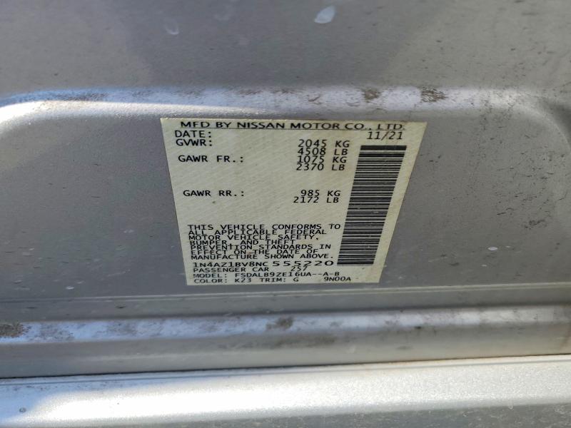 Aukcja sprzedaży 2022 Nissan Leaf, vin: 1N4AZ1BV8NC555220, numer aukcji: 54783206