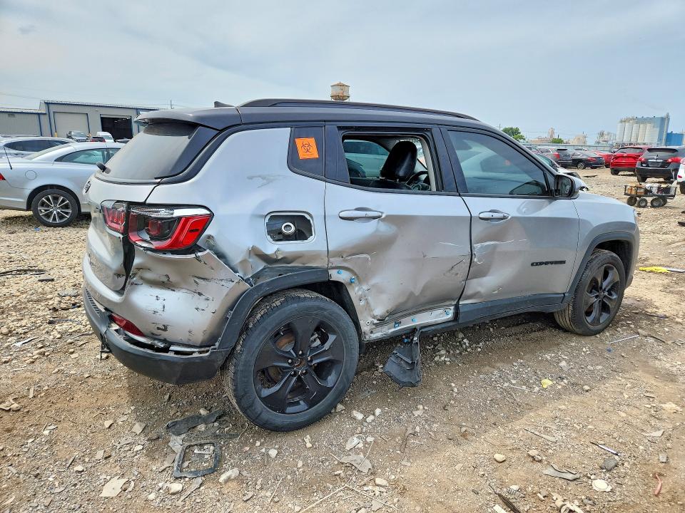 60246556 :رقم المزاد ، 3C4NJDBB0MT593103 vin ، 2021 Jeep Compass مزاد بيع