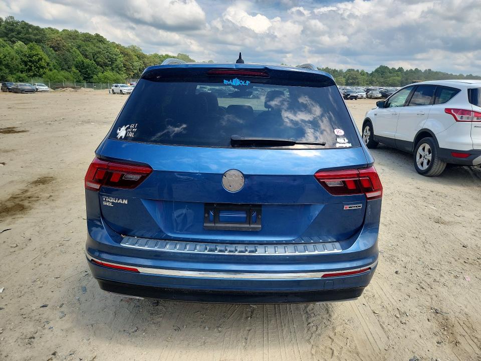 2019 Volkswagen Tiguan მანქანა იყიდება აუქციონზე, vin: 3VV4B7AX0KM023957, აუქციონის ნომერი: 59984936