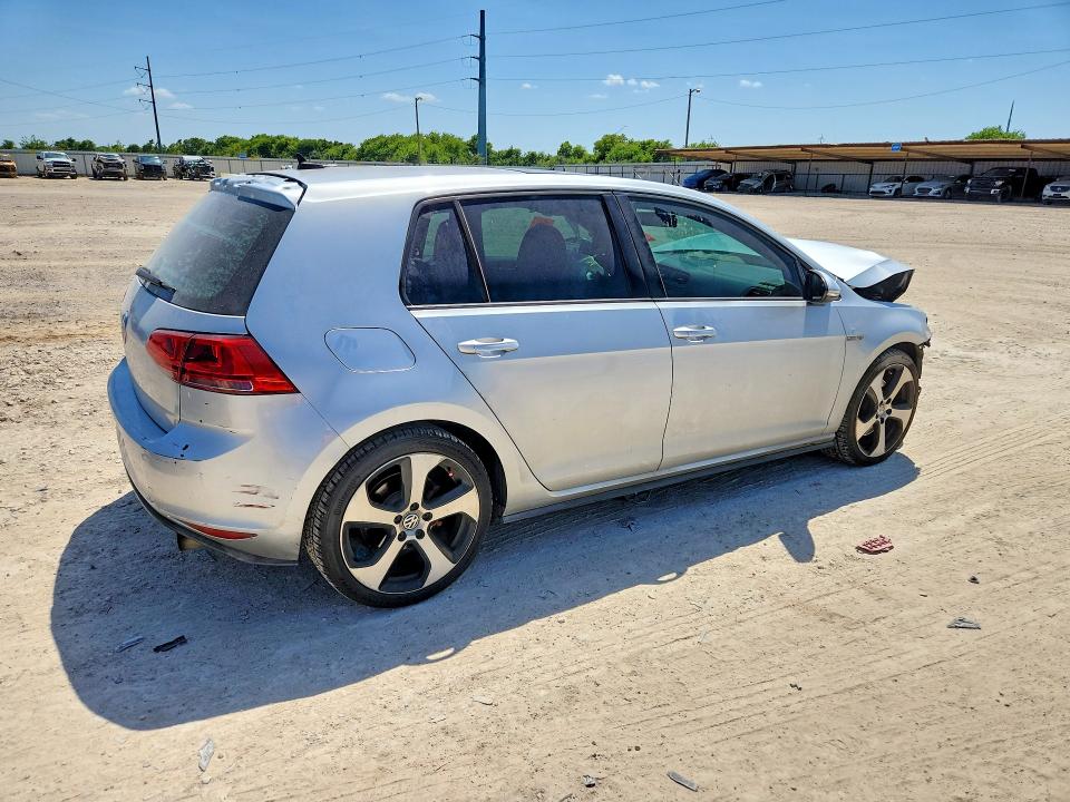 2015 Volkswagen Gti 2.0t მანქანა იყიდება აუქციონზე, vin: 3VW4T7AUXFM007298, აუქციონის ნომერი: 63042116