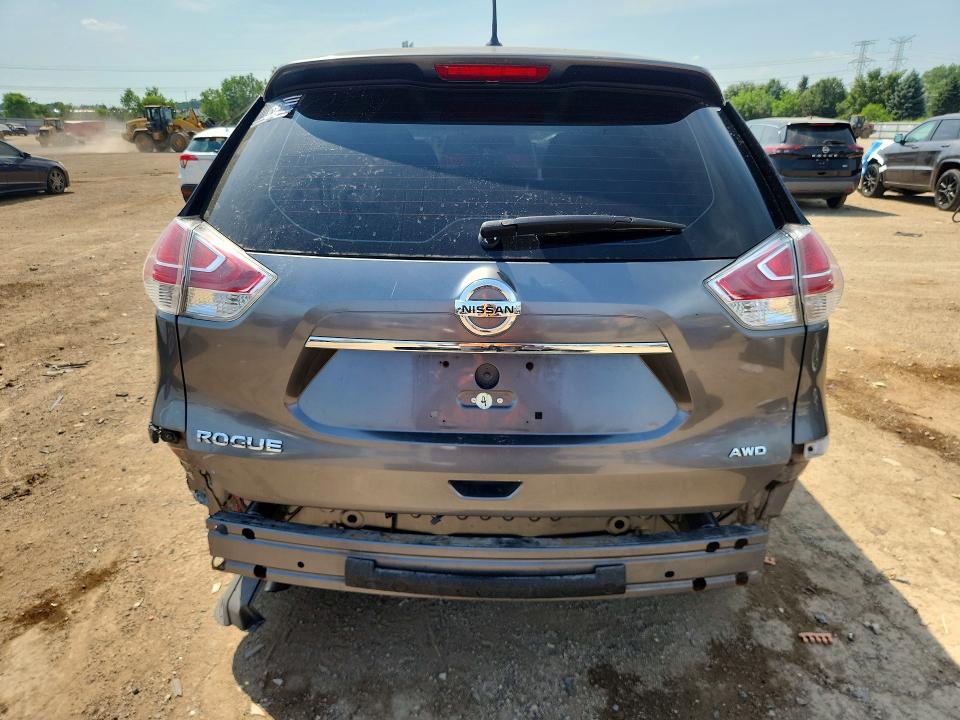 2015 Nissan Rogue მანქანა იყიდება აუქციონზე, vin: KNMAT2MV9FP538712, აუქციონის ნომერი: 61038276