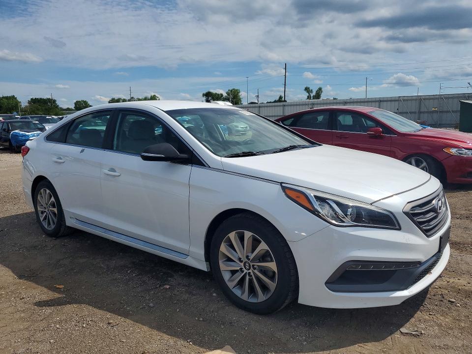 76295565 :رقم المزاد ، 5NPE34AF2GH343252 vin ، 2016 Hyundai Sonata مزاد بيع