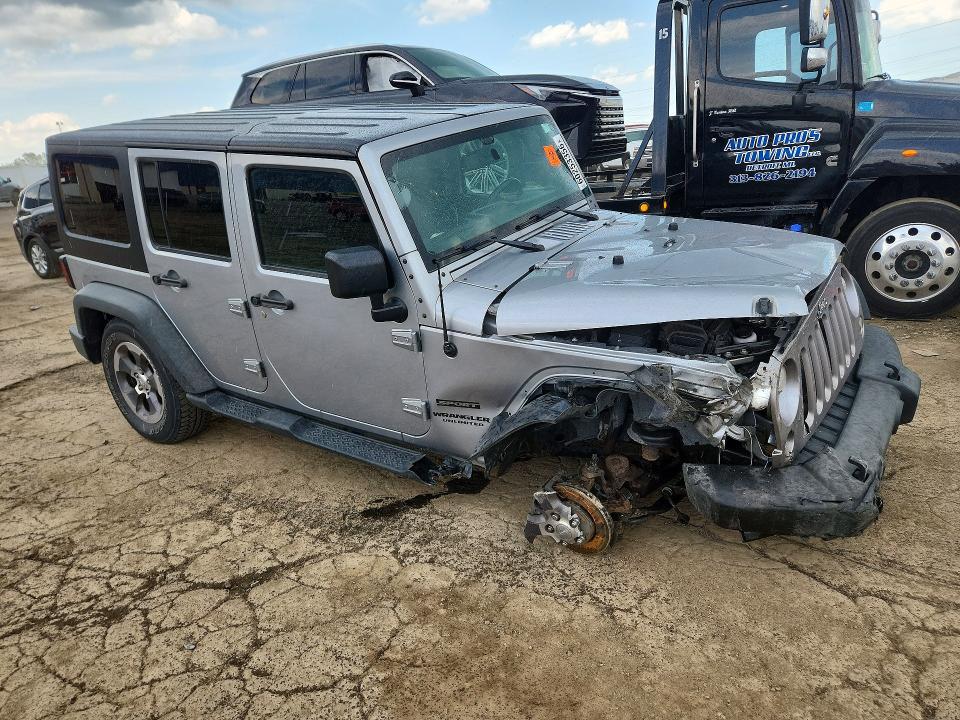 Продажа на аукционе авто 2014 Jeep Wrangler Unlimited, vin: 1C4BJWDG0EL250151, номер лота: 60253356