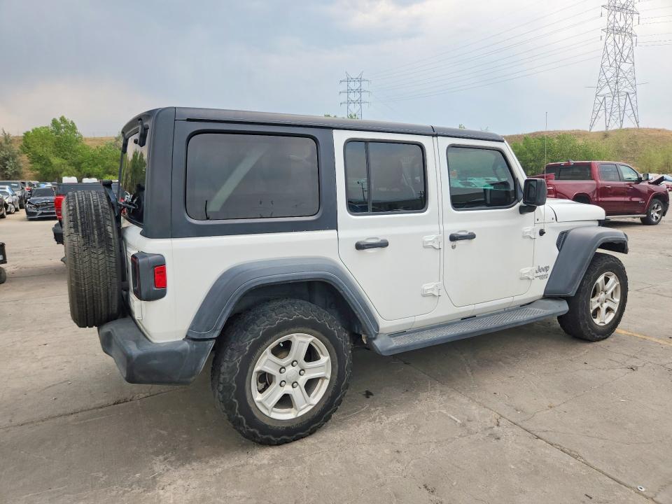 60003586 :رقم المزاد ، 1C4HJXDN3LW248467 vin ، 2020 Jeep Wrangler Unlimited مزاد بيع