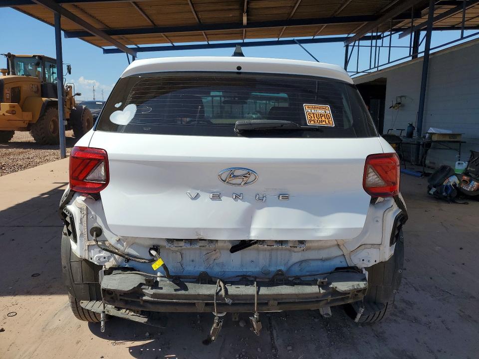 2022 Hyundai Venue მანქანა იყიდება აუქციონზე, vin: KMHRB8A32NU178805, აუქციონის ნომერი: 61124266