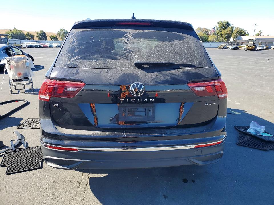2022 Volkswagen Tiguan მანქანა იყიდება აუქციონზე, vin: 3VV2B7AX2NM042876, აუქციონის ნომერი: 62958706