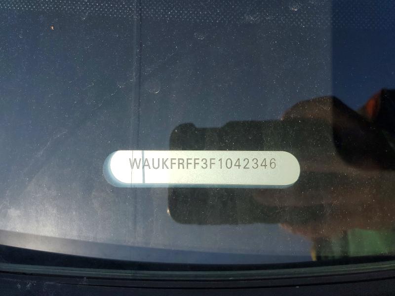 Продажа на аукционе авто 2015 Audi A3, vin: WAUKFRFF3F1042346, номер лота: 58942696