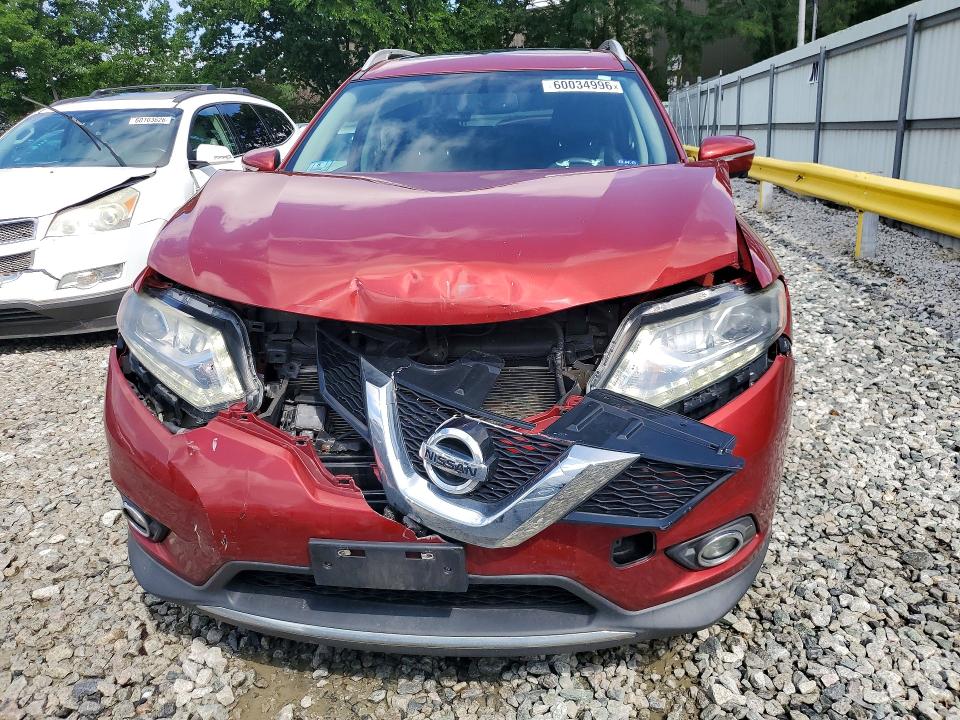 2015 Nissan Rogue მანქანა იყიდება აუქციონზე, vin: 5N1AT2MV9FC890448, აუქციონის ნომერი: 60034996