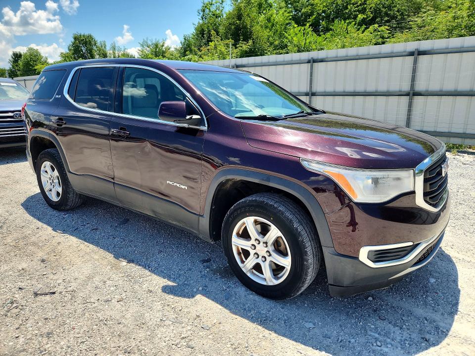 60830296 :رقم المزاد ، 1GKKNKLA3JZ210068 vin ، 2018 Gmc Acadia مزاد بيع