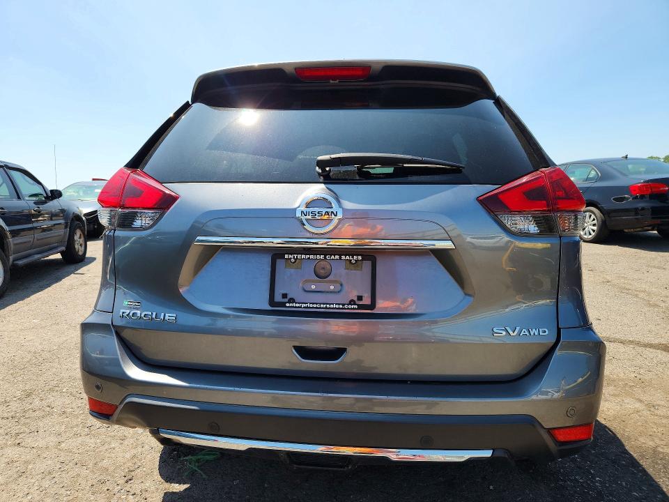 2019 Nissan Rogue მანქანა იყიდება აუქციონზე, vin: KNMAT2MV6KP515091, აუქციონის ნომერი: 62278346