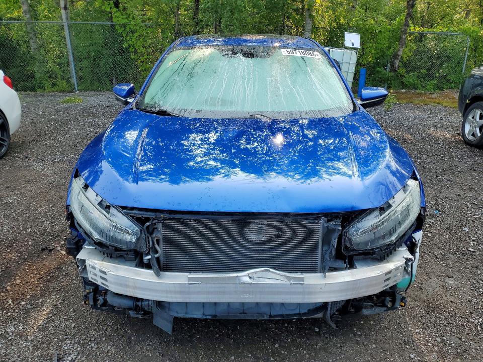 59716086 :رقم المزاد ، 2HGFC1F98JH106420 vin ، 2018 Honda Civic مزاد بيع