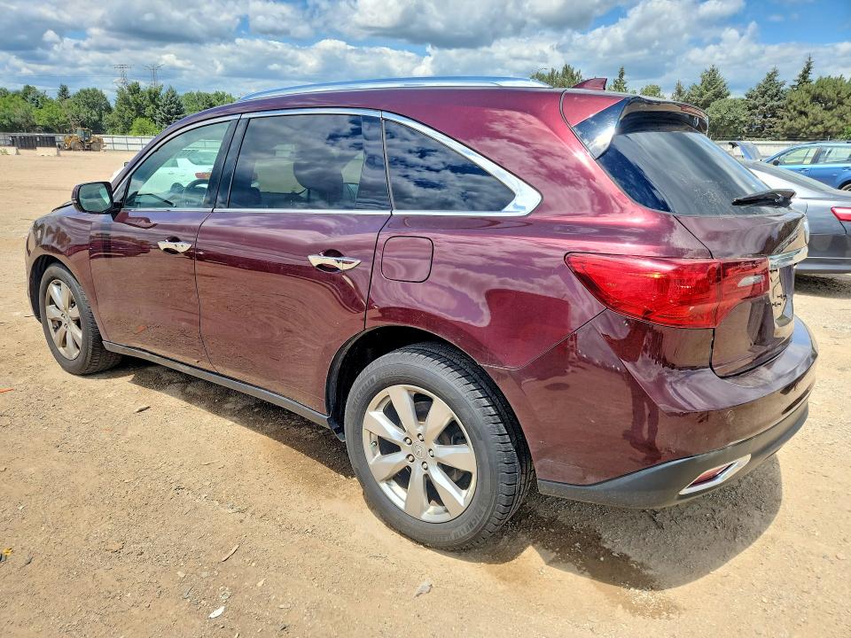 61871606 :رقم المزاد ، 5FRYD4H99GB025085 vin ، 2016 Acura Mdx مزاد بيع