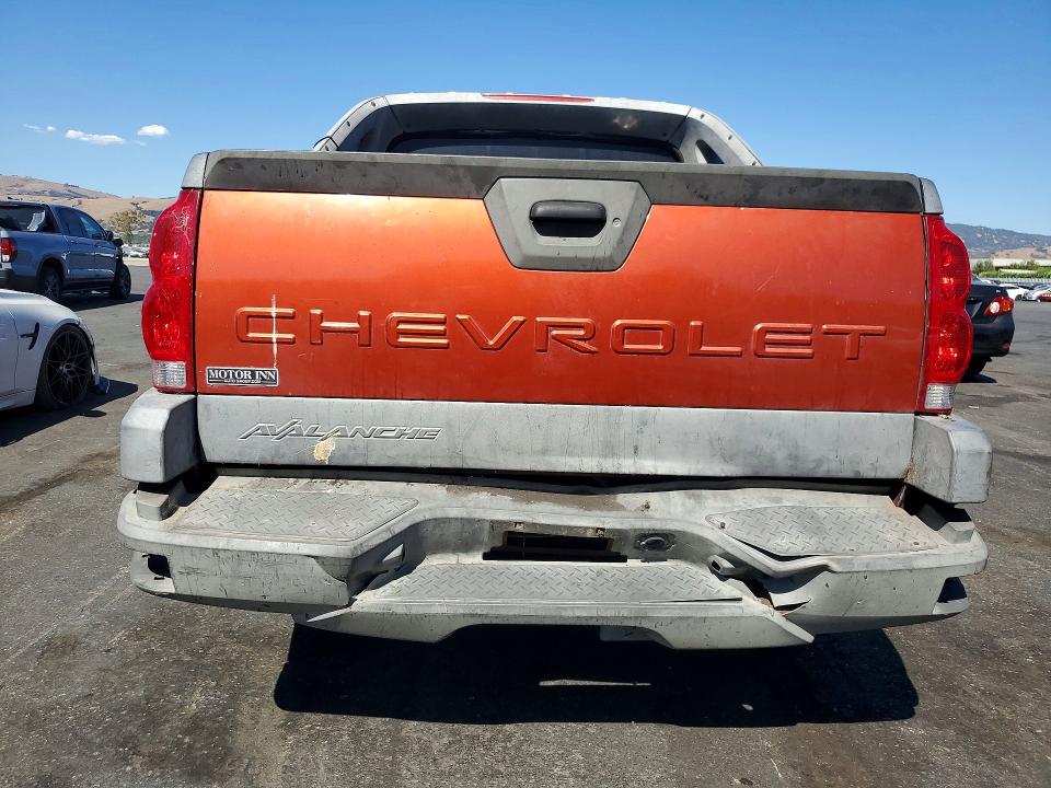 Продажа на аукционе авто 2002 Chevrolet Avalanche, vin: 3GNEK13T62G329125, номер лота: 61122236