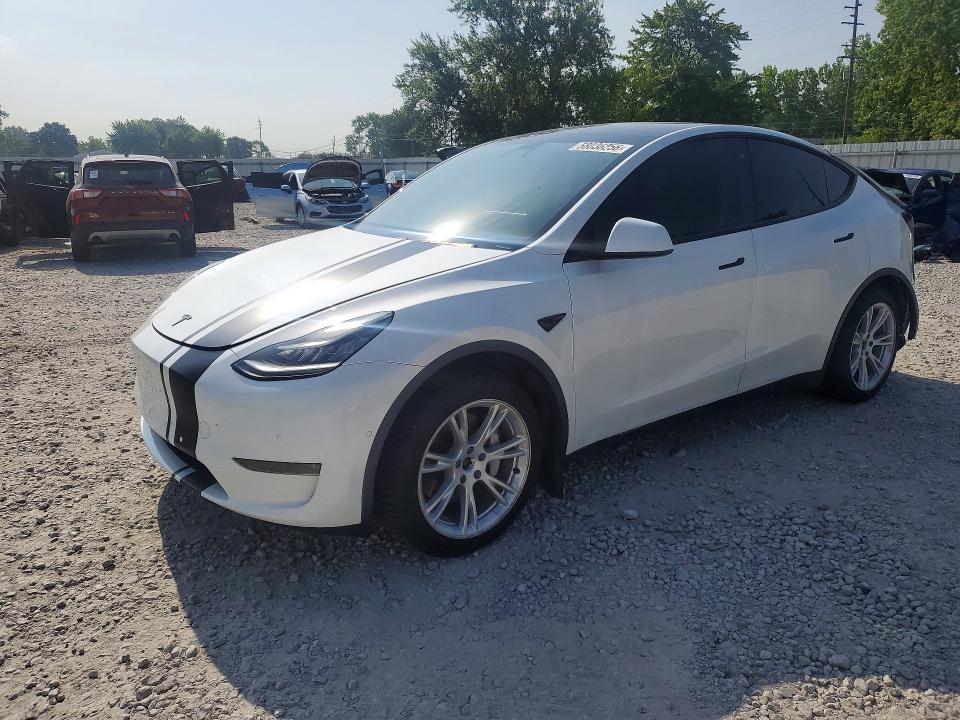 58036256 :رقم المزاد ، 5YJYGDEE2LF015437 vin ، 2020 Tesla Model Y مزاد بيع