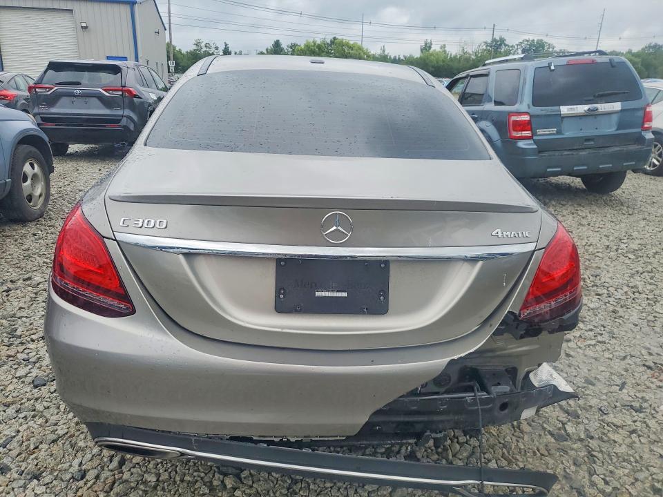 2019 Mercedes-benz C მანქანა იყიდება აუქციონზე, vin: WDDWF8EB4KR485037, აუქციონის ნომერი: 58791746