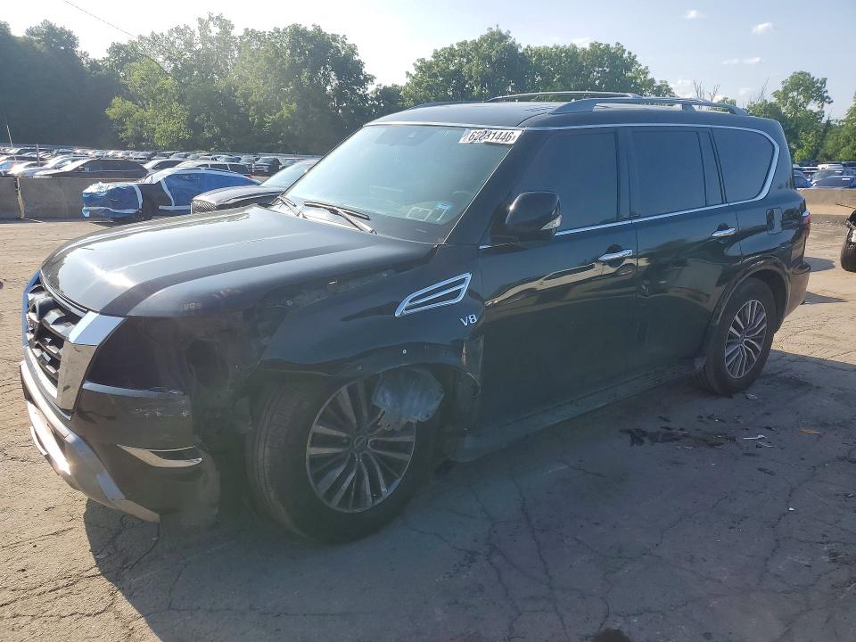 62231446 :رقم المزاد ، JN8AY2BD2N9676725 vin ، 2022 Nissan Armada مزاد بيع