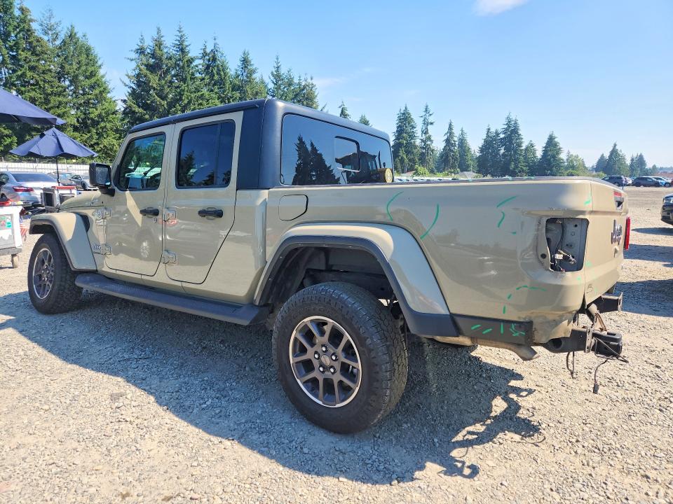61239366 :رقم المزاد ، 1C6HJTFG3NL172834 vin ، 2022 Jeep Gladiator مزاد بيع