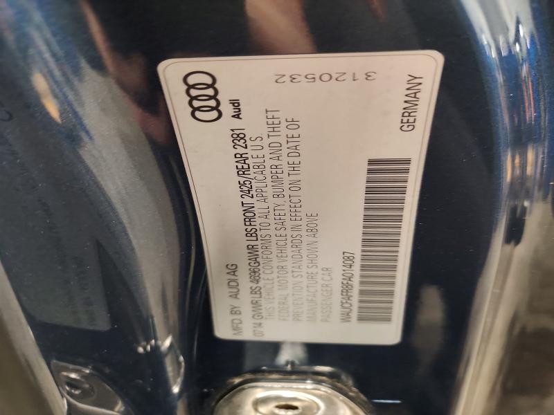 Aukcja sprzedaży 2015 Audi A5, vin: WAUCFAFR8FA014087, numer aukcji: 62786996