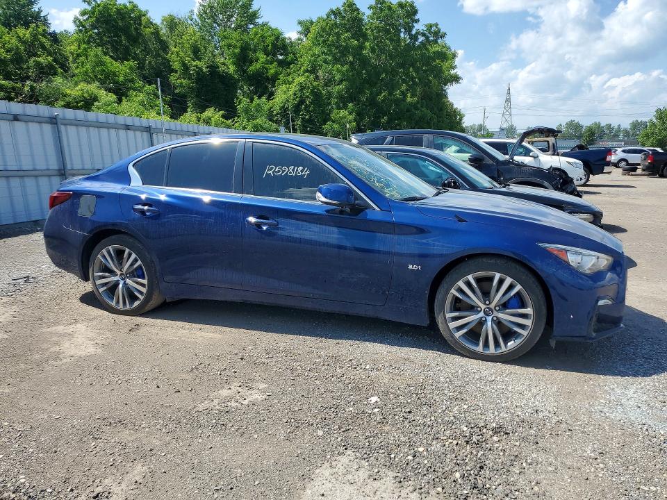 Aukcja sprzedaży 2018 Infiniti Q50, vin: JN1EV7AR0JM611897, numer aukcji: 59174796