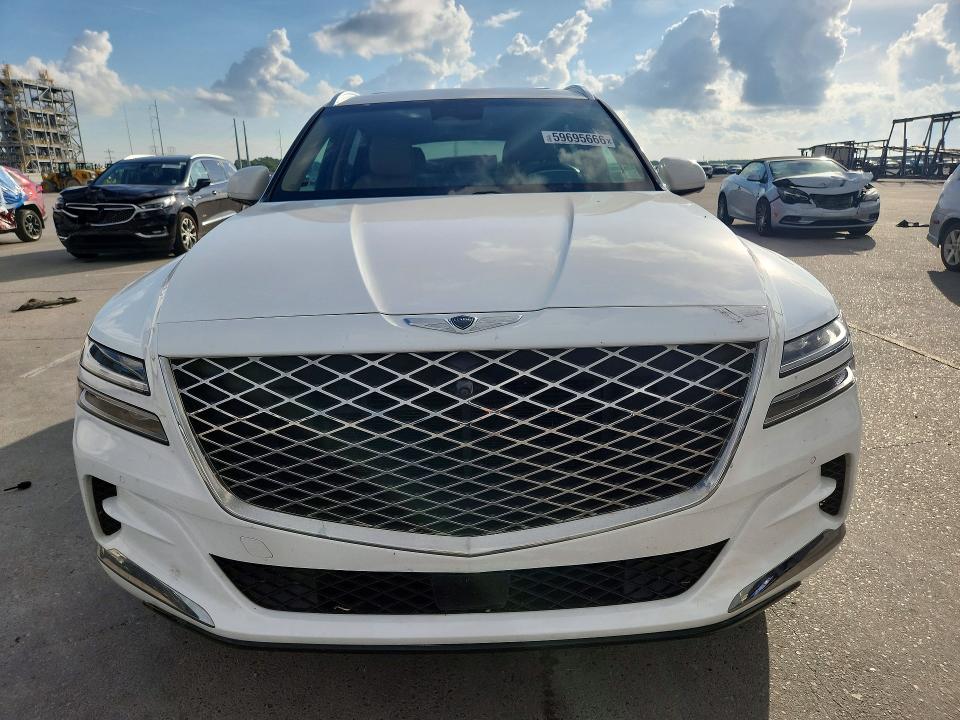 59695666 :رقم المزاد ، KMUHCESCXMU071054 vin ، 2021 Genesis Gv80 مزاد بيع