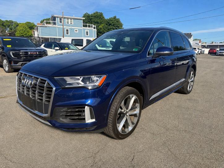 60381816 :رقم المزاد ، WA1LXAF72MD014929 vin ، 2021 Audi Q7 مزاد بيع