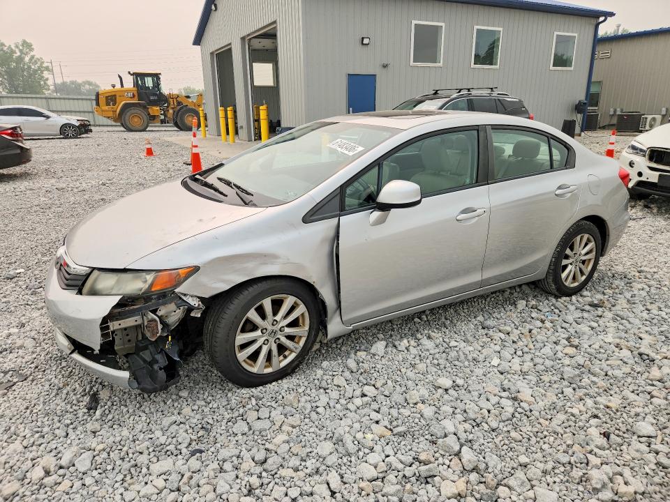 2012 Honda Civic მანქანა იყიდება აუქციონზე, vin: 19XFB2F95CE041791, აუქციონის ნომერი: 61483486