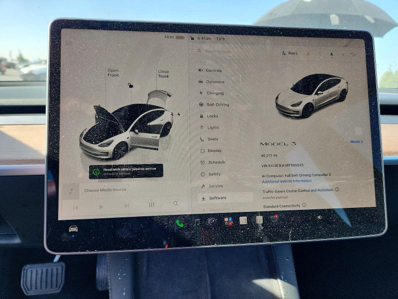 Продажа на аукционе авто 2023 Tesla Model 3, vin: 5YJ3E1EA3PF555543, номер лота: 60245266