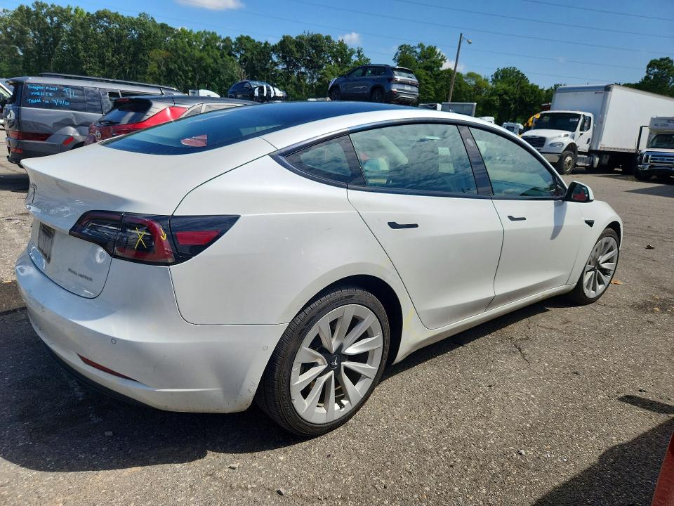 Aukcja sprzedaży 2022 Tesla Model 3, vin: 5YJ3E1EB5NF285804, numer aukcji: 63257136