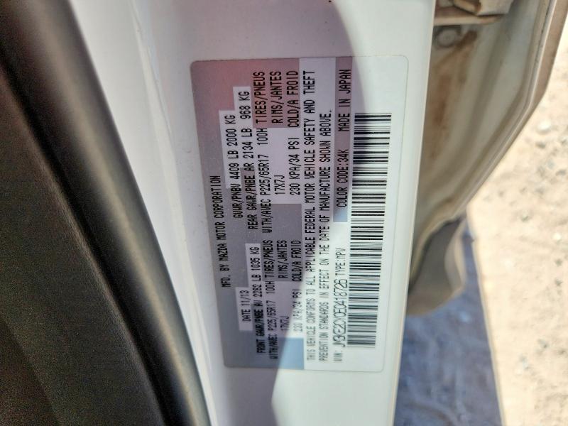 Продаж на аукціоні авто 2014 Mazda Cx-5, vin: JM3KE2CY0E0418726, номер лоту: 59732486