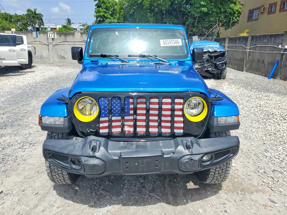 60592346 :رقم المزاد ، 1C6HJTAG2ML598827 vin ، 2021 Jeep Gladiator مزاد بيع