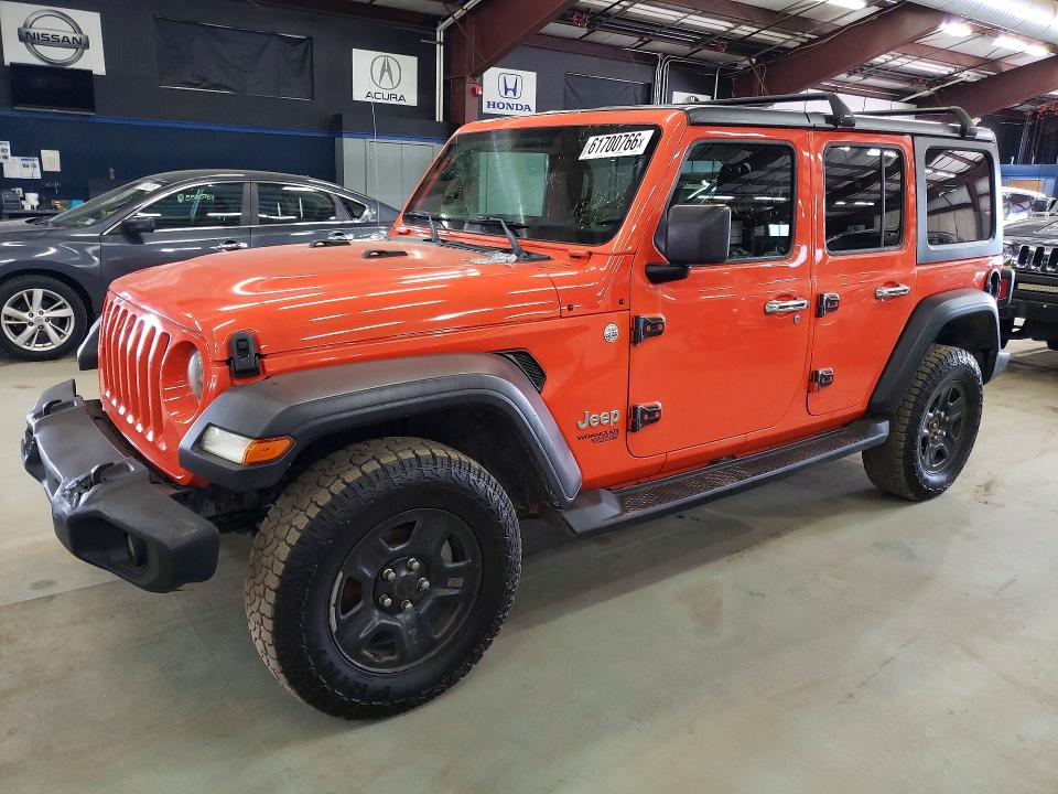 Aukcja sprzedaży 2018 Jeep Wrangler Unlimited, vin: 1C4HJXDG9JW172476, numer aukcji: 61700766