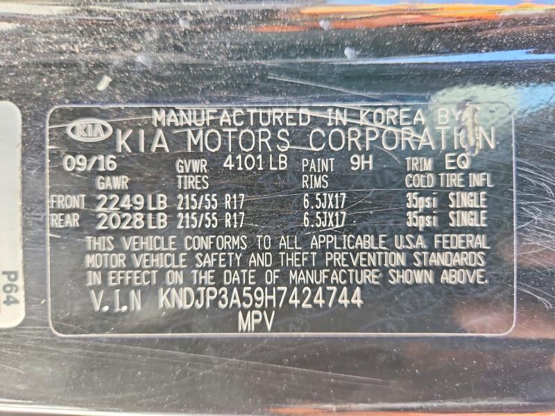 Продаж на аукціоні авто 2017 Kia Soul, vin: KNDJP3A59H7424744, номер лоту: 63422176